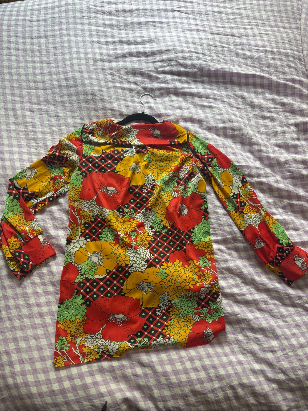 VINTAGE COS COB long sleeve floral blouse